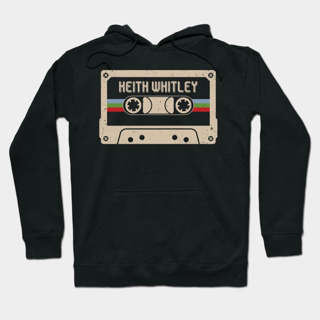 Keith Whitley Vintage Cassette Tape Hoodie by Horton Cyborgrobot